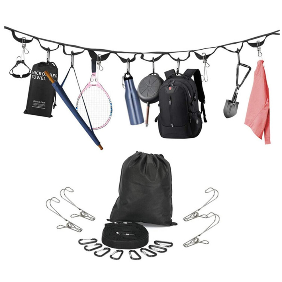 Campsite Storage Strap Camping Lanyard Hanger Convenience Hang Your Camping Gear For Outdoor Camping 9372572606159