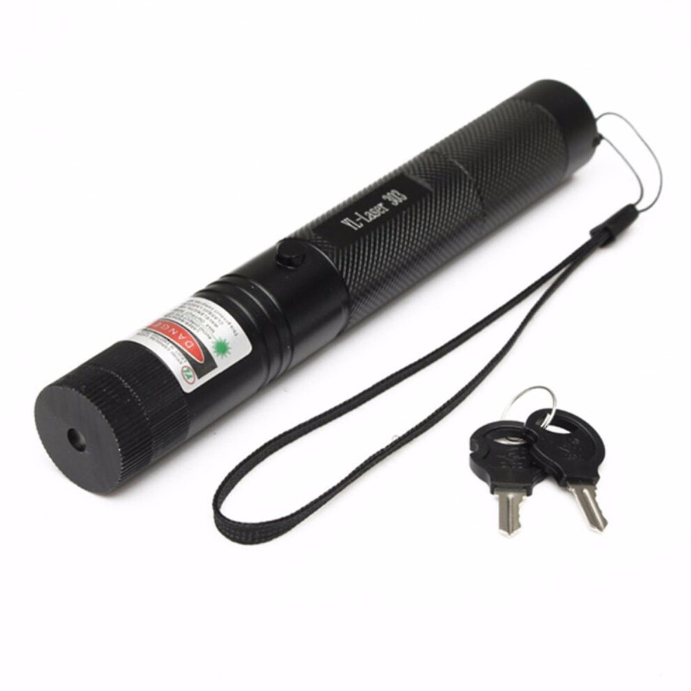 303 Green Light Laser Starry Star Flashlight Green Light Laser Pointer Command Pen Laser Light Flashlight 9372572606623