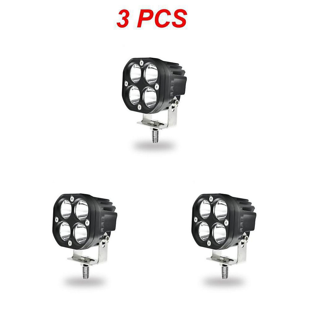 3Pcs Inch Mini Led Work Square Car Spot 12V 24V Off Road Fog Lamp For Lada Truck 4X4 4Wd Car Light/Yellow/White 9372572606678