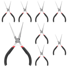 8 PCS 6 Inch Needle Nose Pliers Set, Long Nose Pliers with Comfort Grip Handles