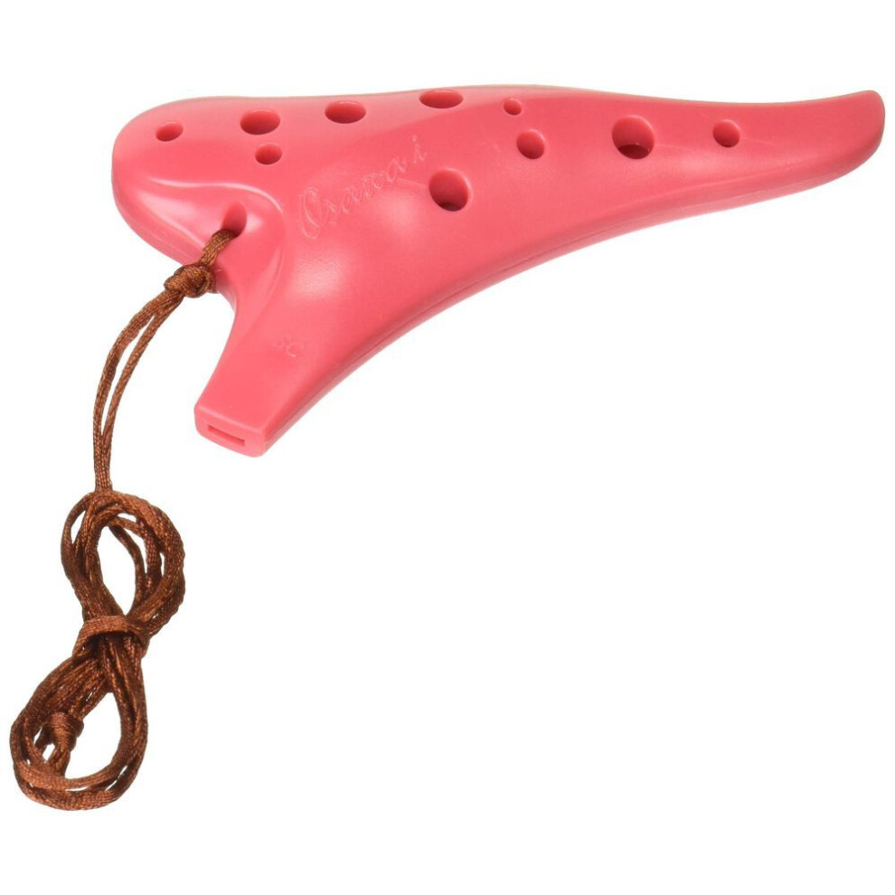 Osawa Ocarina I Series Plastic Soprano C Tone Camellia Color Pi-sc Cam