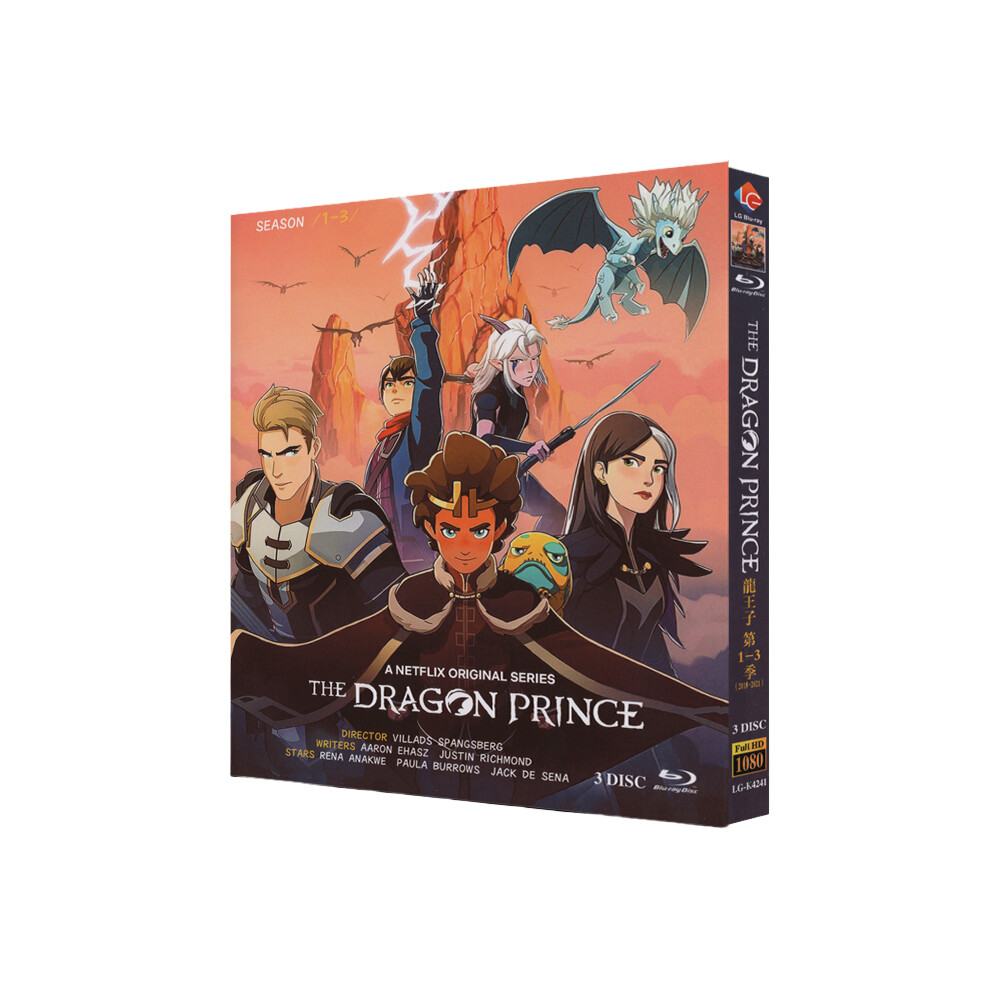 Azip The Dragon Prince Season 1-6 Blu-Ray 1080P Bd