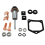 Kit de reparo e reconstrução de solenóide de partida de motor universal, conjunto de contatos de êmbolo compatível com 5