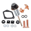 Kit de reparo e reconstrução de solenóide de partida de motor universal, conjunto de contatos de êmbolo compatível com 6