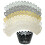 (White) Cupcake Wrappers Lace Filigree Wedding Cases Liners Papers Wraps Decorative 50X 3