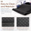 60''x28'' Mechanic Creeper Rolling Mat with Storge Bag, Zero Ground Clearance Automatic Creeper Mat for Working on Uneven Surfaces 3