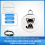 Haustier Anti-Lost GPS Tracker Bluetooth Smart Wasserdicht Locator, Katze 5