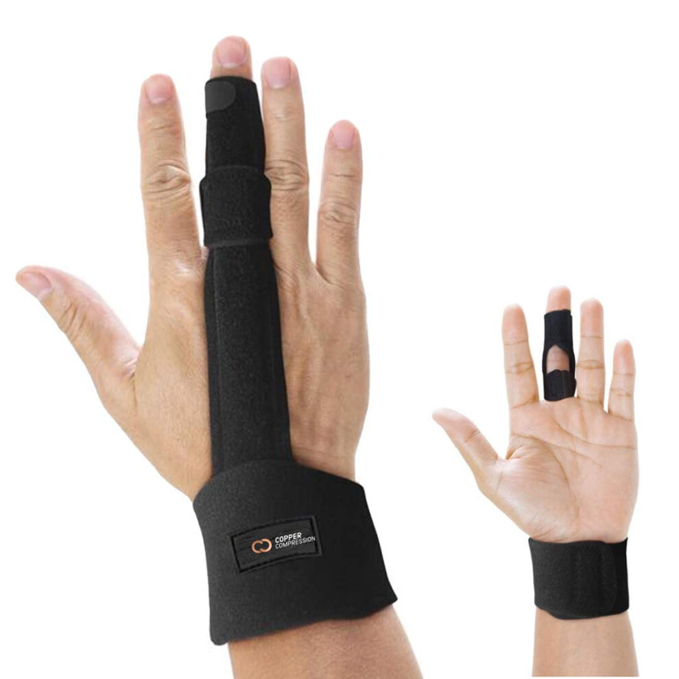 Medical Grade Aluminum Orthopedic Finger Splint for Injuries and Arthritis Refï¼qYr