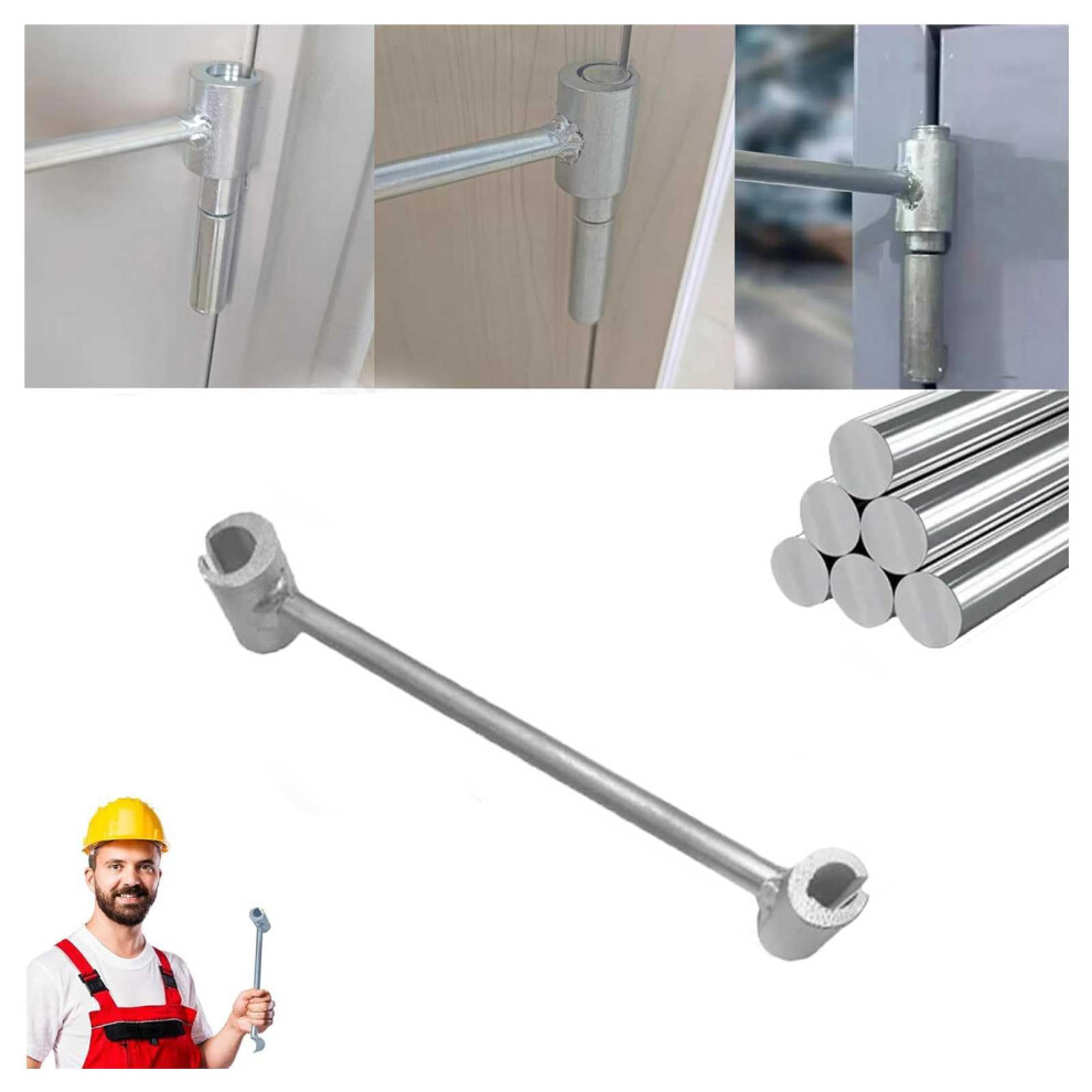 Hinges Gap Adjusting Wrench - 14-25Mm Door Hinge Repair Tool, Door Hinge Repair Spanner Door Hinge Adjustment Tool, Hand Tools Adjustable Wrench Tools 850492258225
