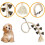 2 Pack Dog Doorbells for Dog Training Adjustable Door Bell 3