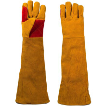 NW Leather Welding Gloves 23.6', Long Sleeves Fireplace/Gardening Safety Gloves