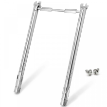 Bruciatore per griglia compatibile con Weber Spirit I GS4 Spirit II serie 200, E210, E220, S210, S220, tubi del bruciatore in acciaio inossi