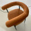 Living And Home (Orange) 2pcs Modern Dining Chairs with Black Metal Legs 4