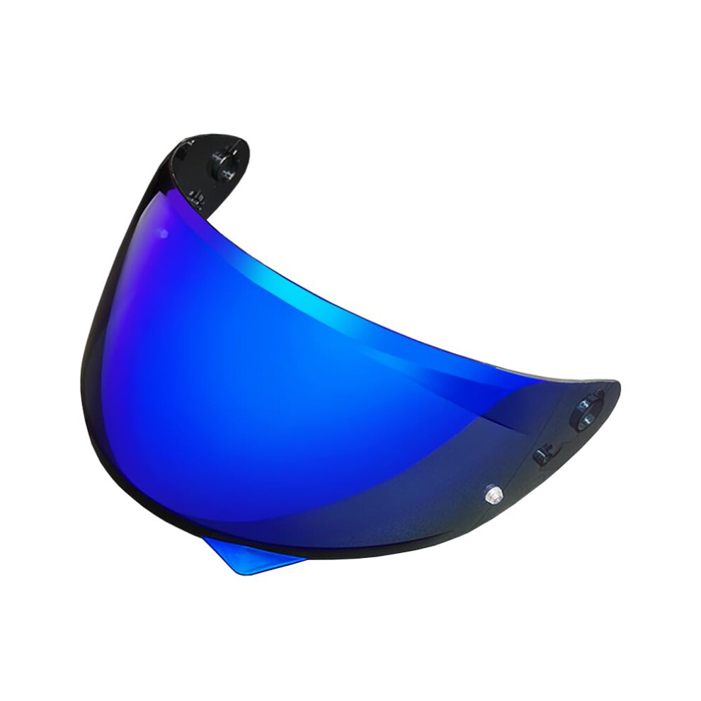 HJ34P Helmet Visor Replacement for HJC C10.Motorcycle Helmet Shield Compatible with HJC C10 (Revo Deep Blue)