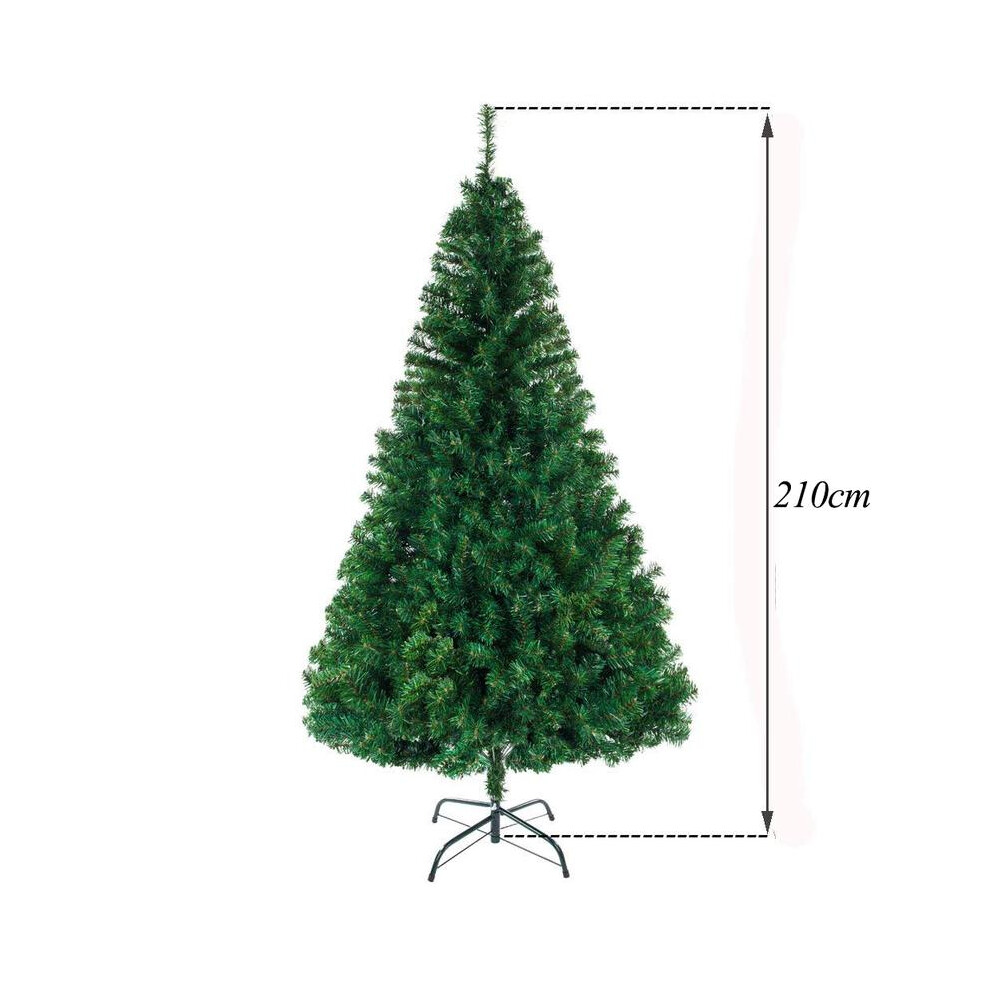 (Default) 7ft 1100 Branch Christmas Tree - Festive Home Decorations-image-OPC-PHYYWF6-NEW