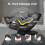 Living And Home Zero Gravity Back Heated Full Body Massage Chair with Handheld Controller 4