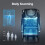 Living And Home Zero Gravity Back Heated Full Body Massage Chair with Handheld Controller 7