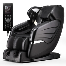 Zero Gravity Back Heated Full Body Massage Chair with Handheld Controller