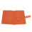 Sac portable à 37 emplacements pour forets de perceuse à ongles, PU orange. 7
