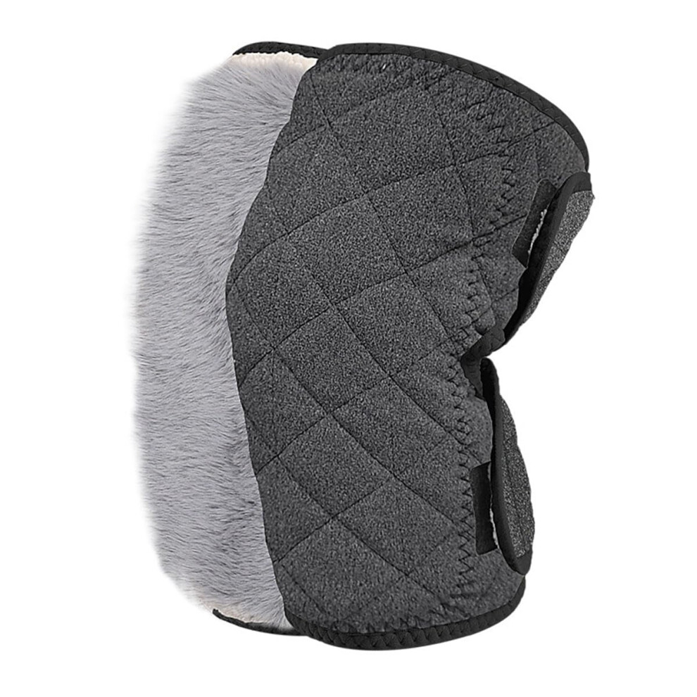 Knee Warmers for Women Men, Thermal Plush Padded Knee Braces, Warm Knee Support, Adjustable