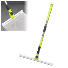 Silicone Brooms for Floor Cleaning, with 51 Long Handle Floor Squeegee for Concrete Floor, Squeegee Mop for Floor for Smooth Floors,Rugs,Windows