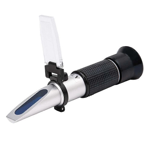 (As show, One size) Brix Refractometer with ATC, Dual Scale - Specific Gravity & Brix, Hydrometer in Wine Making and Beer Brewing, Homebrew Kit 1