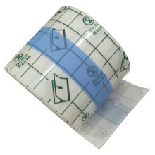 (As show, One size) 5 Meters Transparent Tattoo Aftercare Bandage Roll Skin Protective Film Dressing