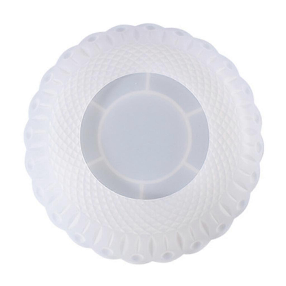(As show, One size) Nut Snacks Tray Organizer Box Dish Silicone Mold Tray Resin Mold Serving Board Plate Epoxy Resin Mould Handmade Mould