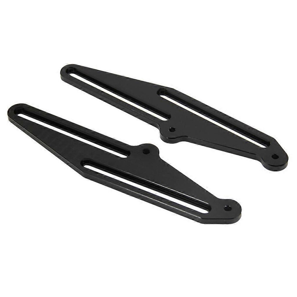 (, One Size) Wearproof Motorcycle Front Windshield Installation Bracket 2Pcs Motorbike Stents Motorcycle Bracket Hardware Black