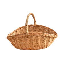 Picnic Basket,Flower Baskets,Storage Basket Box,Handmade Large Storage Basket,Hand Woven Made Storage Basket,Fruit Sundries Holder, S