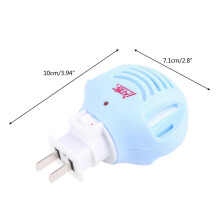 (As show, One size) Universal Electric Mosquito Repellent Heater Durable Portable Anti Mosquito Supplies Home Mosquito Repeller Refillable