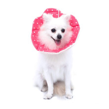 Adjustable Dog Cat Cone,Soft Recovery Cat Cone Collar,Dog Protective Collar for Cats,Puppy and Small Dogs,Pink