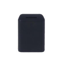 (Black, One size) Universal Auto Seat Belt Buckle Clip Protector Silica Interior Button Case Anti-Scratch Cover Safety Accessories Decor
