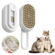 Cat Brushes for Indoor Cats,   Cat Steam Brush, Spritz Defaux fur Comb for Cats