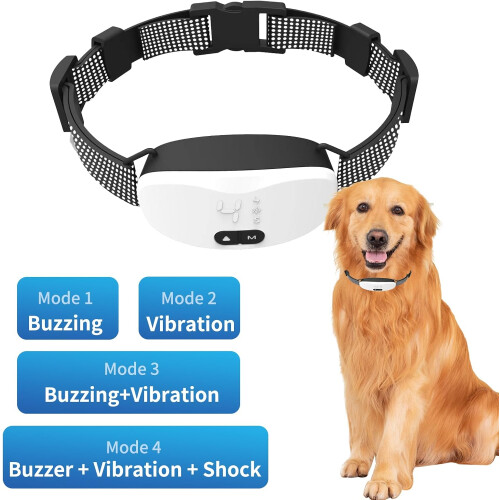 Dog Bark Collar for Large Small Medium Dogs, Rechargeable 8 Sensitivity AntiBarking Collar 1