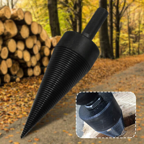 Splitting Wood Cone Drill Bit Log Splitter Screw Cone Screw Splitting Bit Log Splitting Tool 1