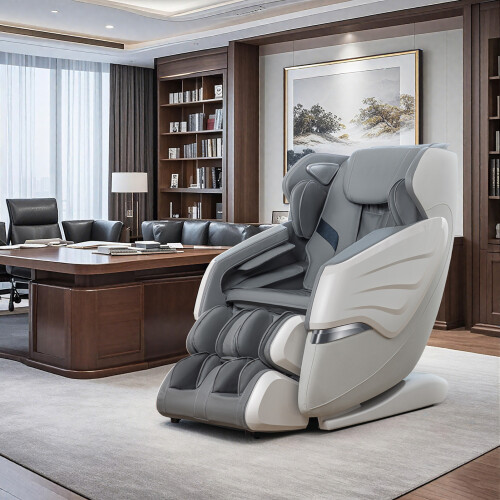 Living And Home Zero Gravity Back Heated Full Body Massage Chair with Handheld Controller 1