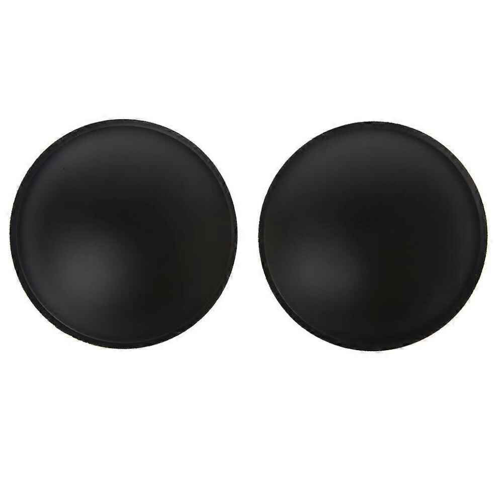 (As show, One size) Heat Insulation Speaker Dust Caps Tasteless Speaker Dust Caps Dust Resistant Cap Non-polluting Speaker Spare Parts  Black