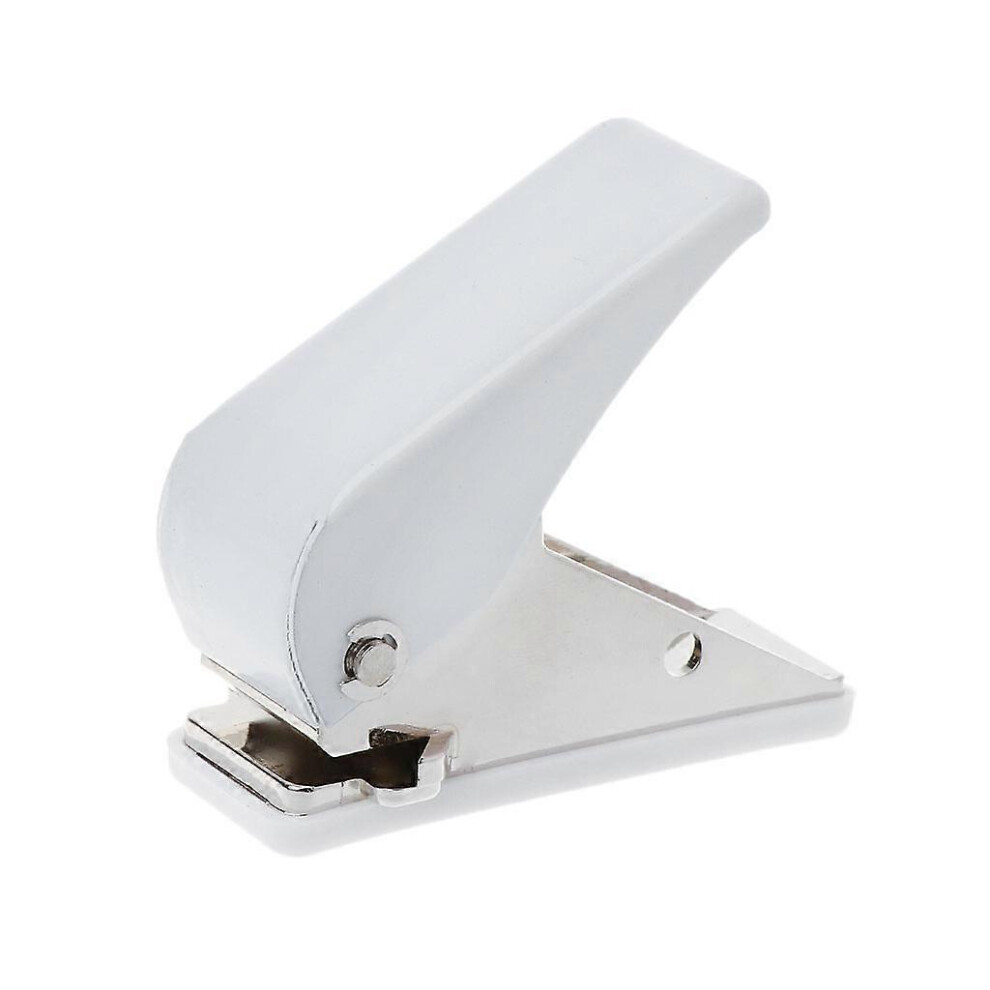 (As show, One size) Small Darts Flight Puncher Metal Single Hole Dart Punch Tool  One Hole Small Flight Puncher Dart Accessory Easy to Use