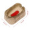 (As show, One size) Fishing Feeder Method Mould Carp Bait Lure Tool Quick Release Molds Accessories 3