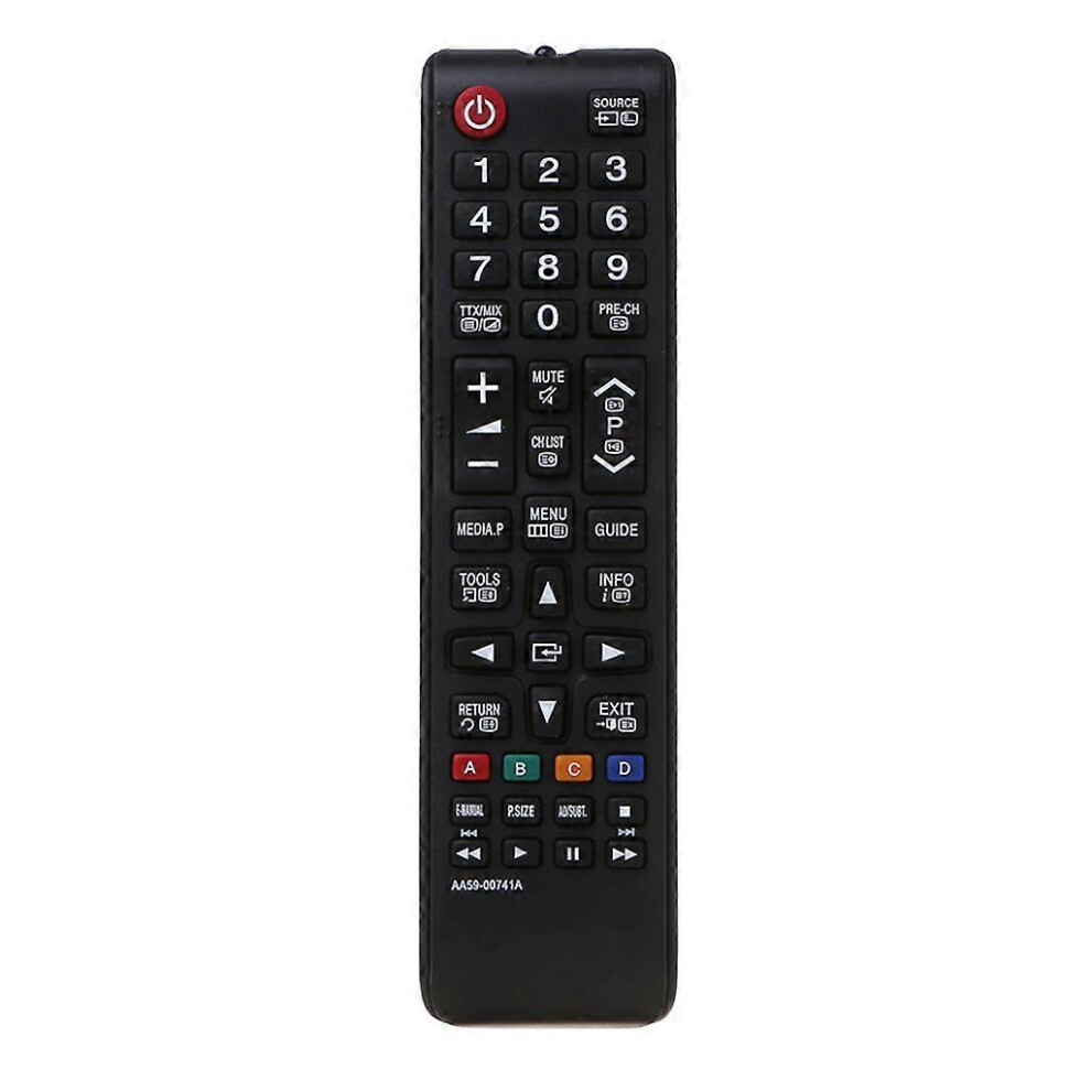 (As Show, One Size) Tv Remote Control Aa59-00741A For Aa59-00602A Aa59-00666A Aa59-00496A Black