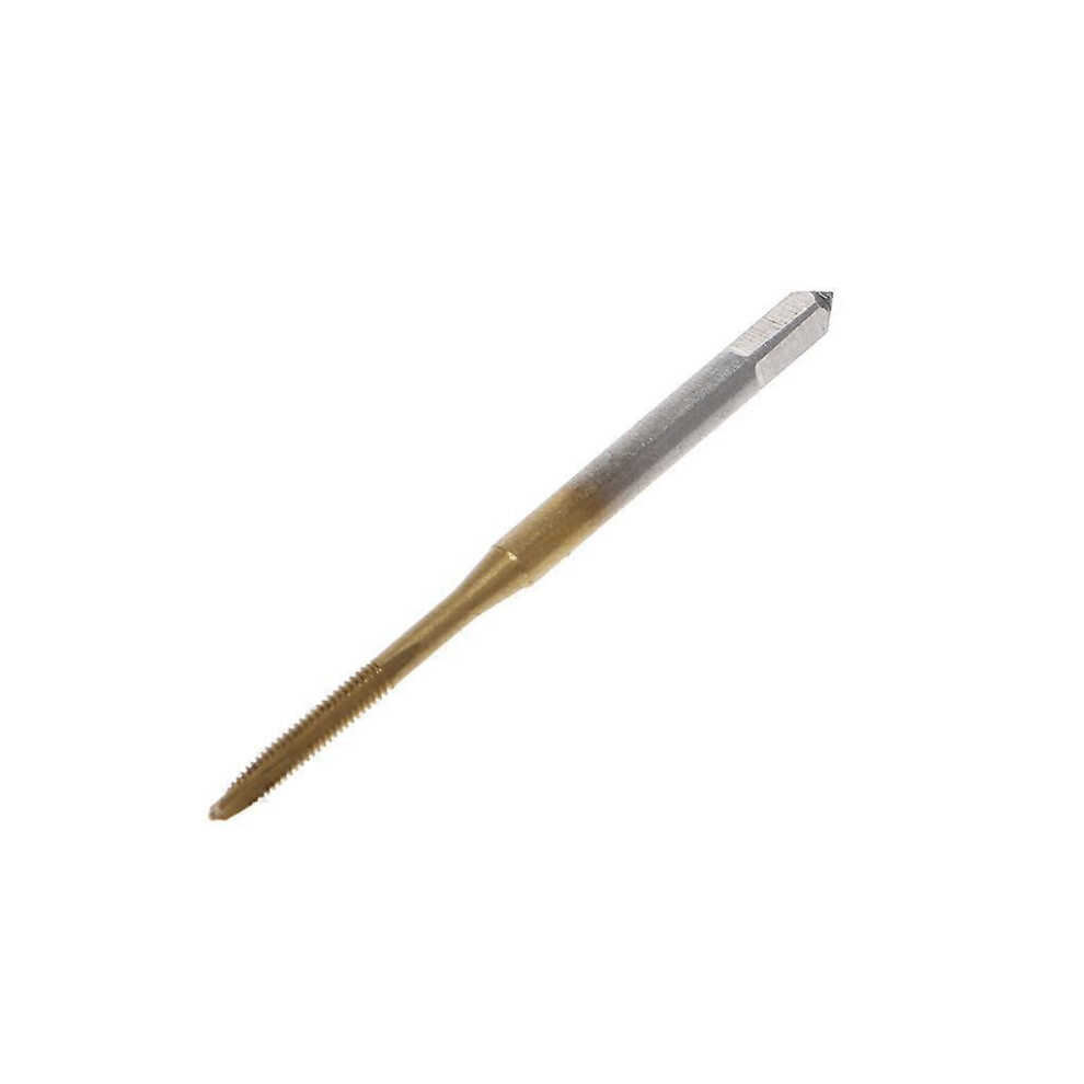 (M5, One size) M2/M2.5/M3/M3.5/M4/M5/M6 HSS Metric Straight Flute Thread Screw Tap Plug Tap