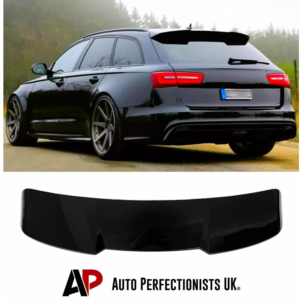 For Audi A6 C7 Avant Estate Rear Boot Roof Spoiler Wing Rs6 Look 11-18 5061072665660