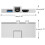 Multi-Functional Silver Aluminum Alloy Docking Station Ref：Cyc 5