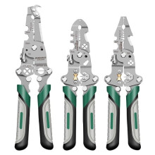 18 in 1 Foldable Wire Stripper, Multifunctional Folding Pliers, Wire Stripper Crimper Cable Cutter