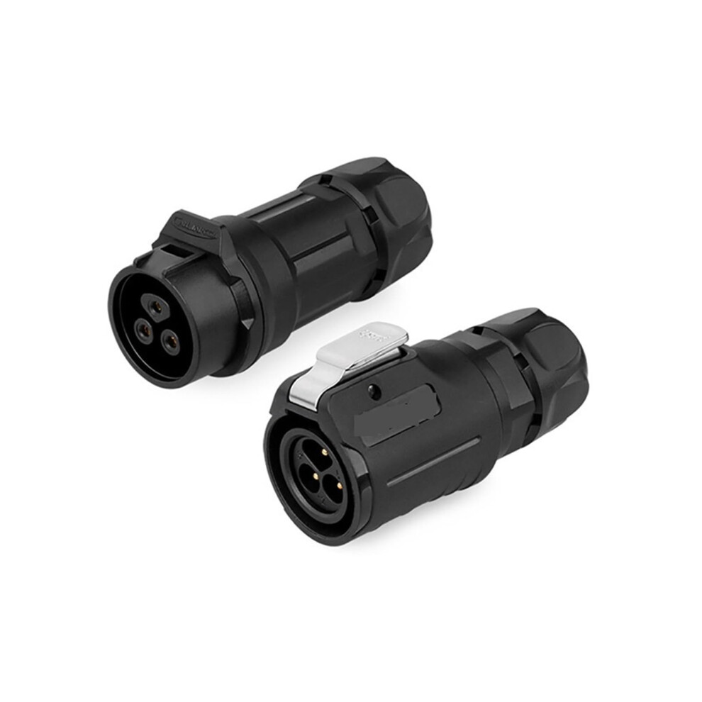Lp16 Aviation 3Pin M16 Welding Socket Wire Connector Power Connector(Male Plug Set2) 477169035813