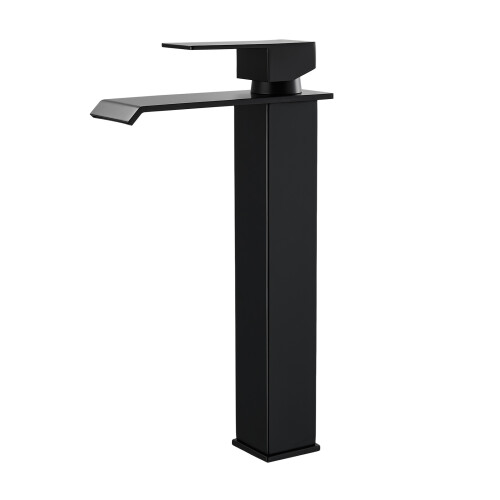 Living And Home Black 304 Stainless Steel Basin Mixer Tap 2