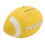 Rugby Ball Professional Size 3 Rubber Lightweight 8