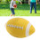 Rugby Ball Professional Size 3 Rubber Lightweight 11