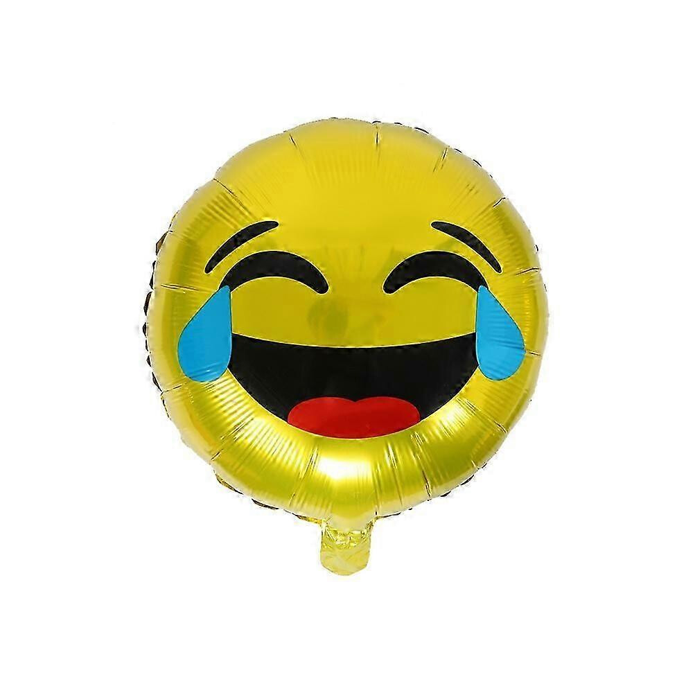 Kikidex (As Show, One Size) Round Emoji Balloon